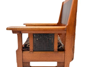 Arts & Crafts Art Nouveau Armchair by Carel Adolph Lion Cachet, 1900s